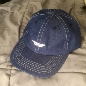 Denim Benny gold hat